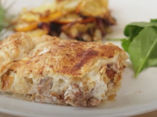 Moroccan-Style Chicken Pie Recipe