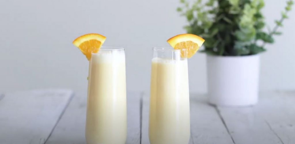 Orange Creamsicle Mimosas Recipe