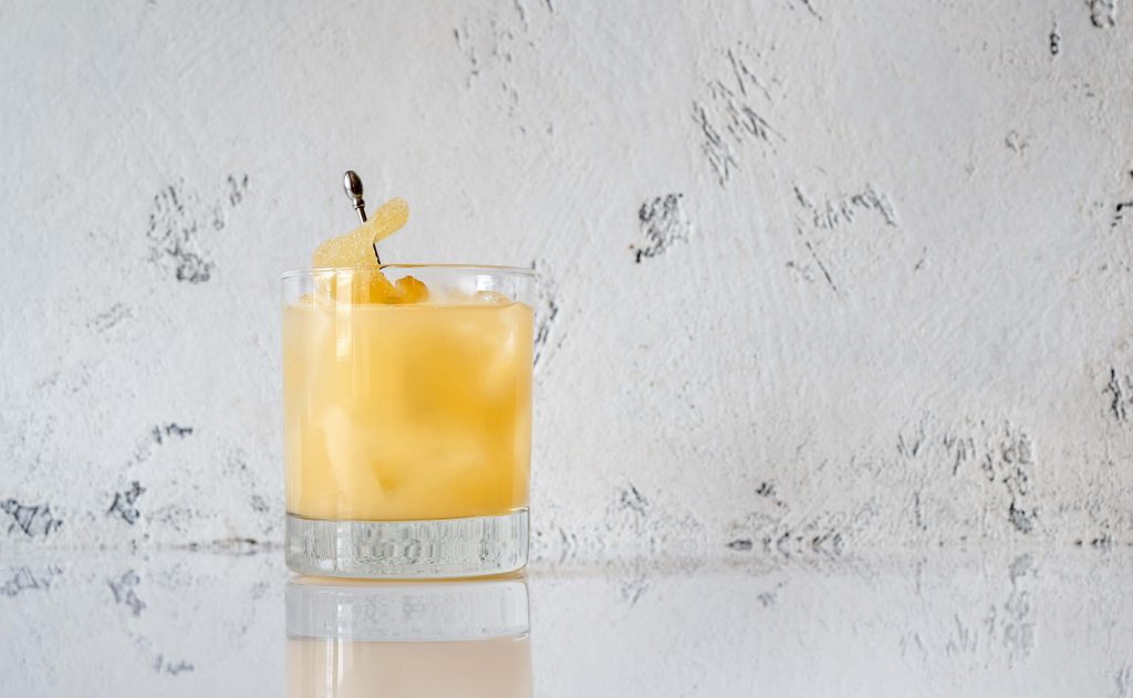 Whiskey Sour Mocktail - Aubrey's Kitchen