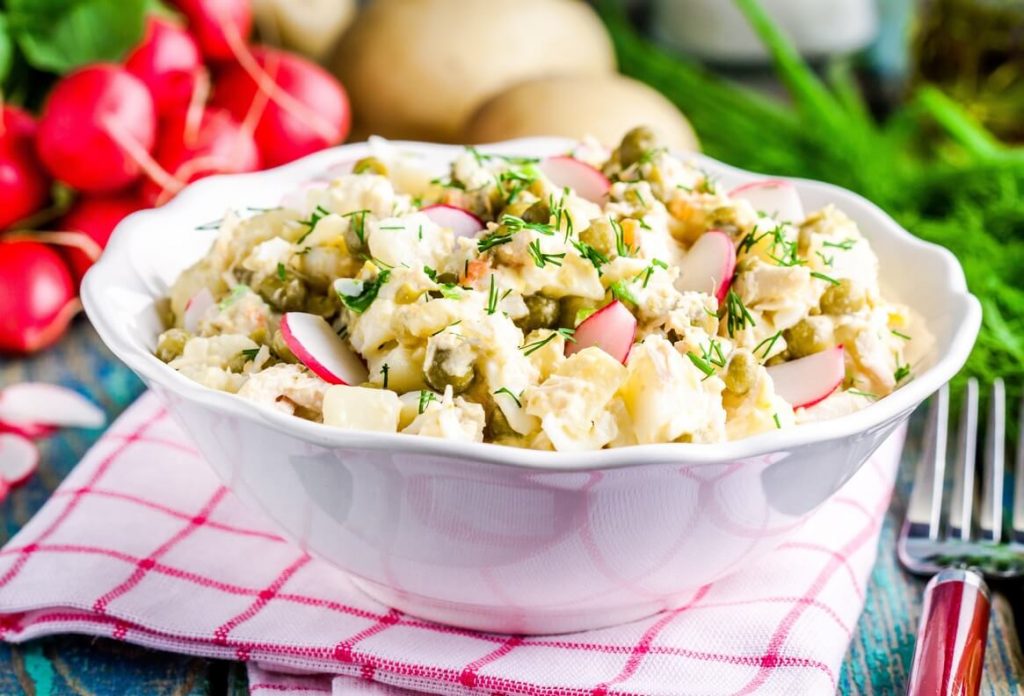 Potato Salad with Radishes Recipe