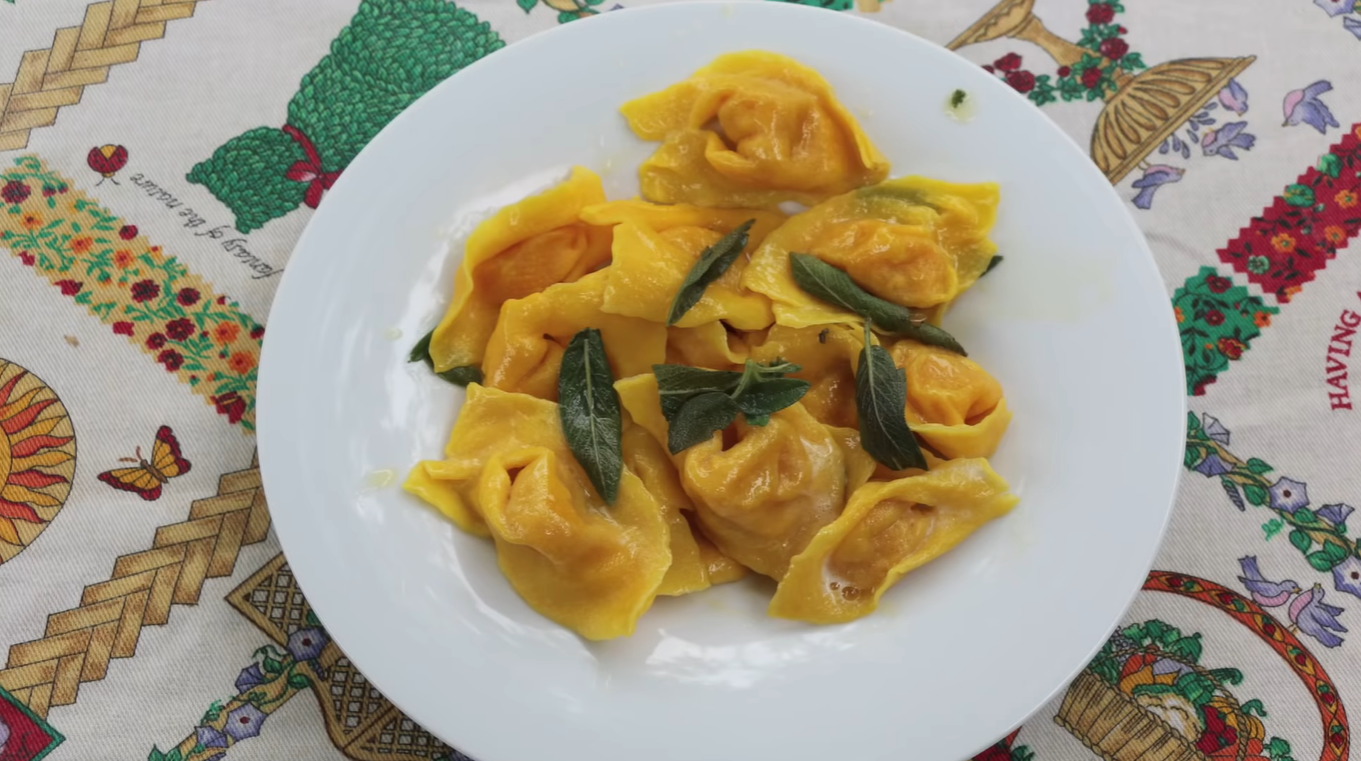 Pumpkin Ravioli with Margherita® Prosciutto Recipe