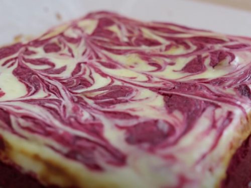Red Velvet Cheesecake Swirl Brownies Recipe