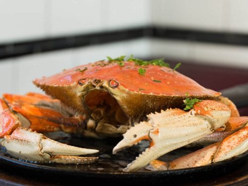 Roasted Dungeness Crab Recipe