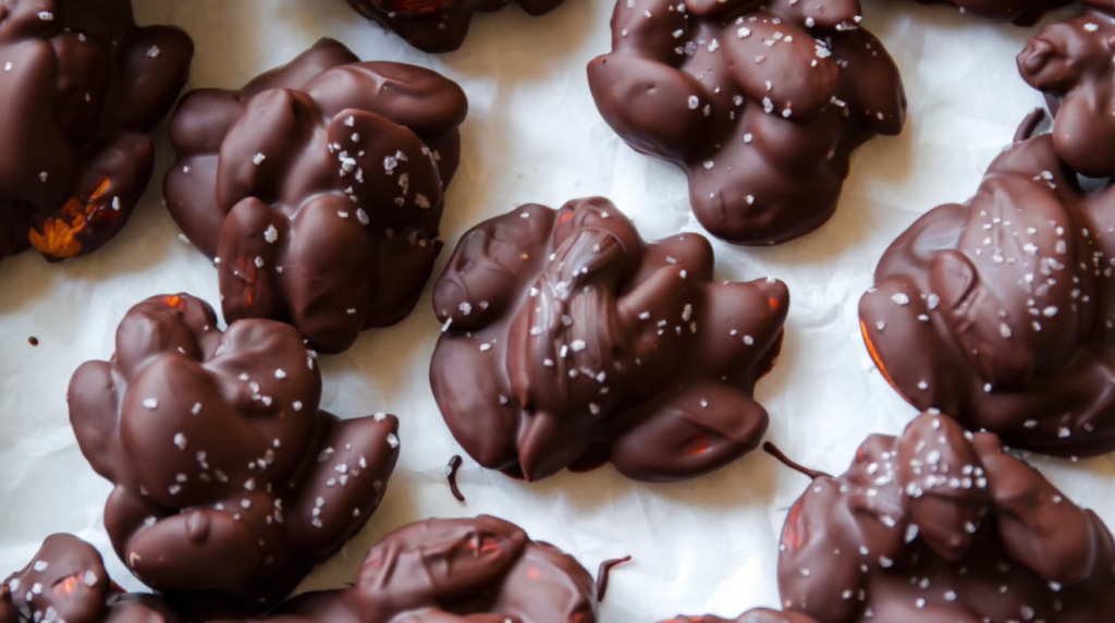 sea-salt-dark-chocolate-almond-clusters-recipe