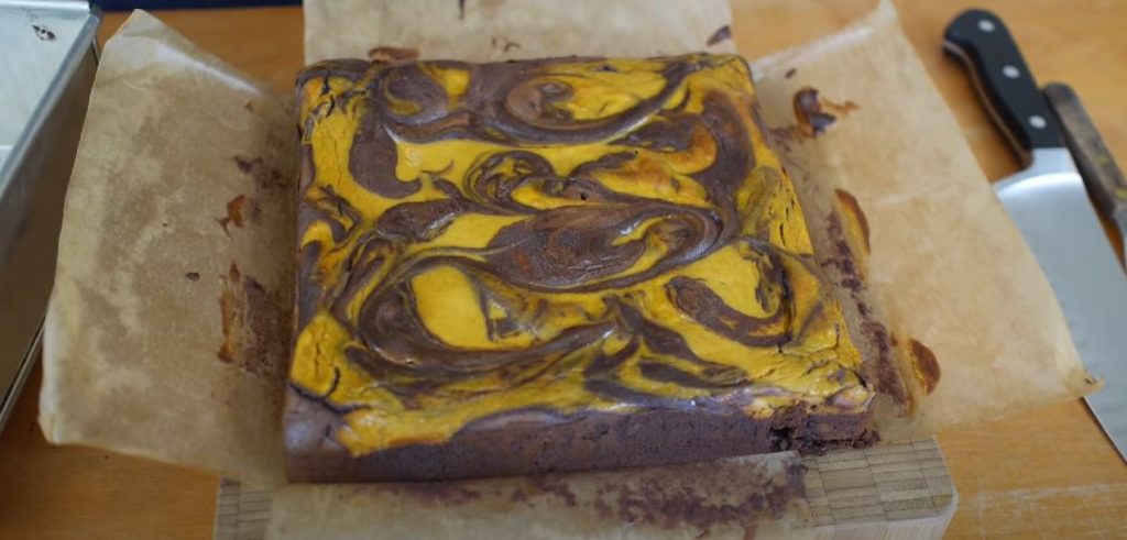 Skinny Pumpkin Cheesecake Brownies Recipe