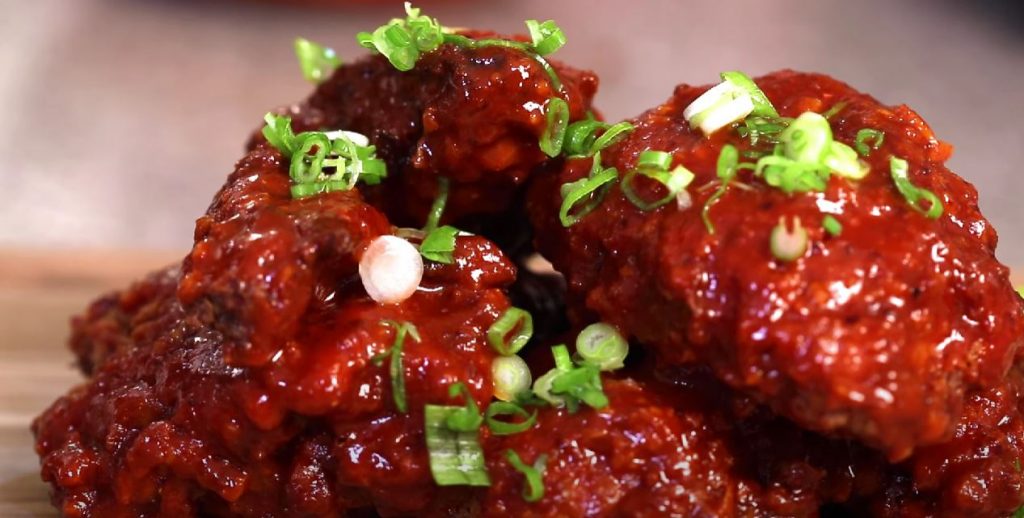 Korean BBQ Chicken Recipe  How To Make Korean BBQ Chicken