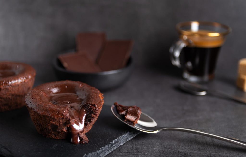 sugar-free molten chocolate cakes recipe