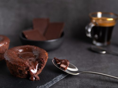 sugar-free molten chocolate cakes recipe