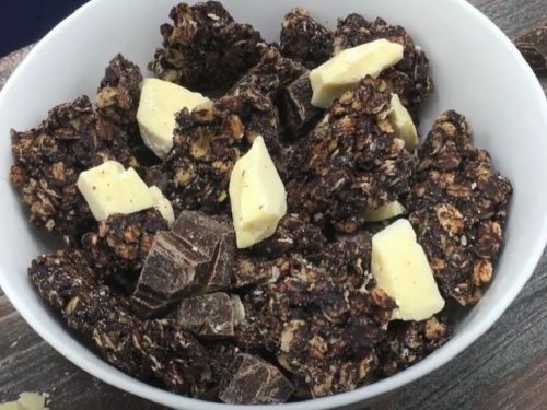 Triple Chocolate Crunch Granola Recipe