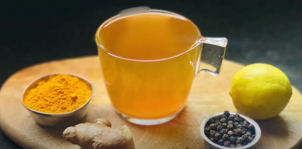 Turmeric and Lemon Tea Recipe