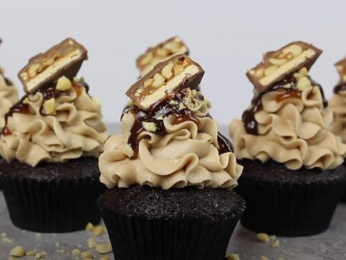 Ultimate Snickers Cupcakes Recipe