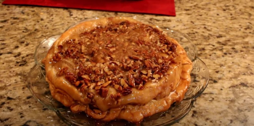 Upside Down Cheesecake Apple Pie Recipe