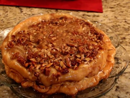 Upside Down Cheesecake Apple Pie Recipe