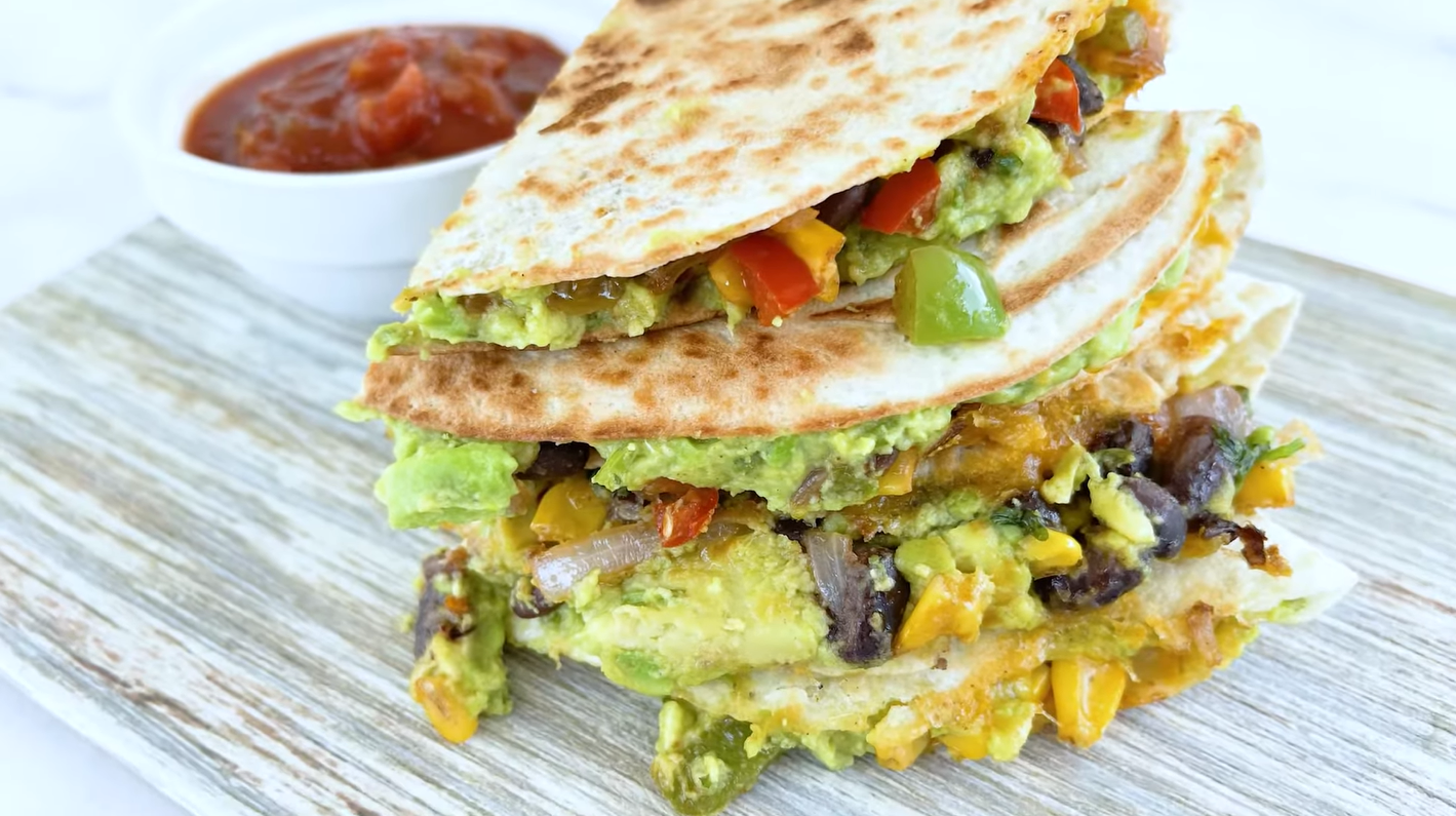 Avocado Tomato Quesadilla Recipe