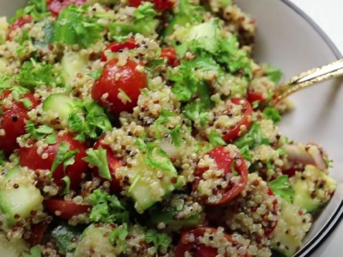 Avocado Quinoa Kale Salad Recipe