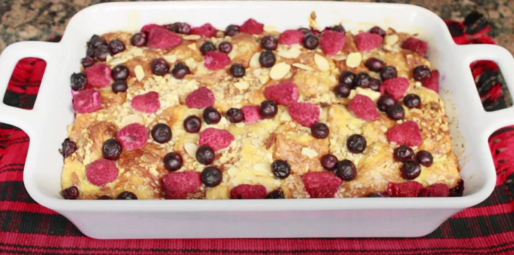 Baked Cherry French Toast Casserole Recipe