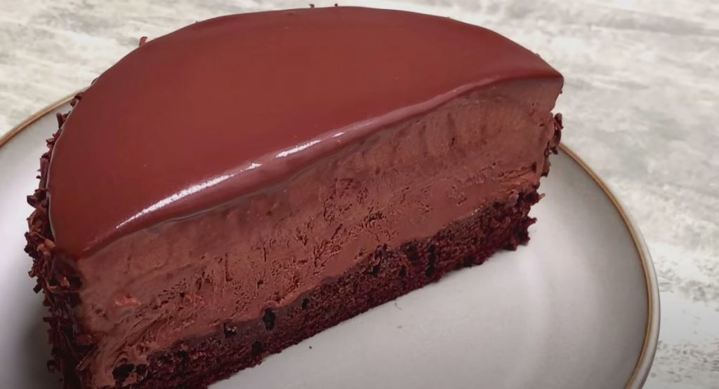 Bittersweet Chocolate Mousse Refrigerator Cake Recipe