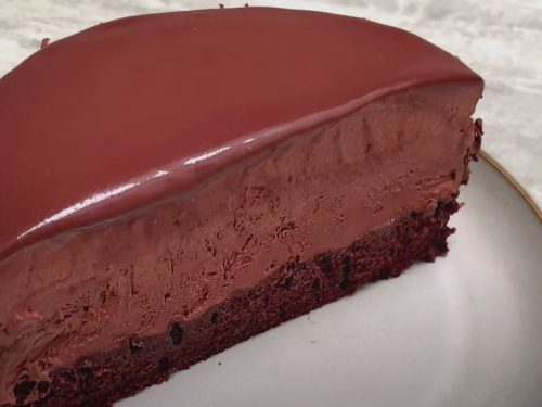 Bittersweet Chocolate Mousse Refrigerator Cake Recipe