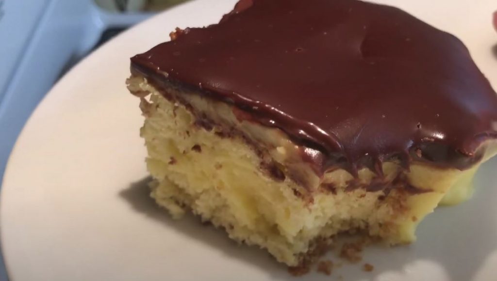 Boston Cream Poke Cake Recipe