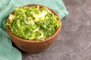 bowl of frisee