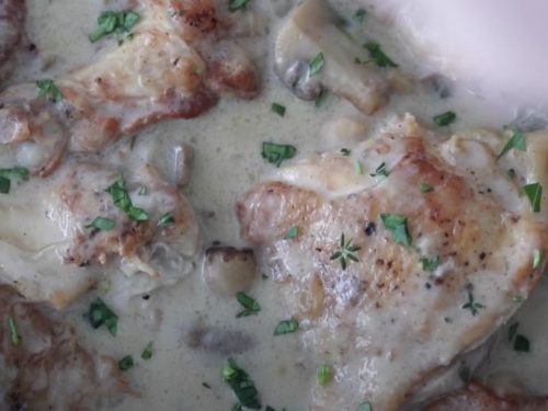 Chicken with Wine and Tarragon Recipe