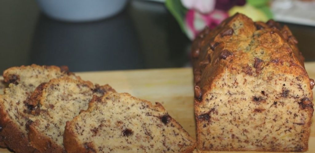 Chocolate Chip Banana Cake Recipe