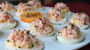 corn-crab-and-old-bay-deviled-eggs-recipe