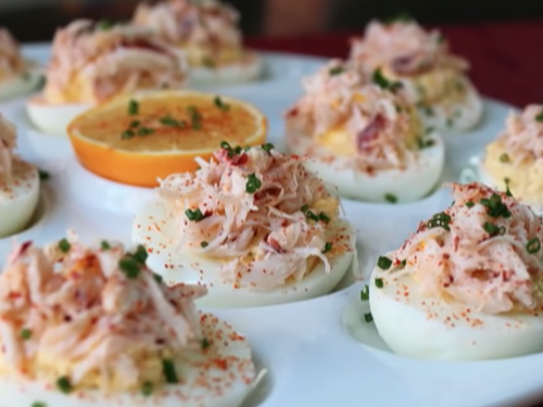 corn-crab-and-old-bay-deviled-eggs-recipe