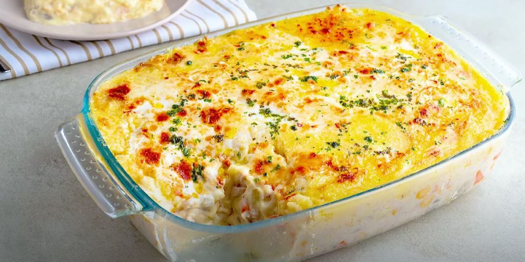 Easy Creamy Chicken Casserole Recipe