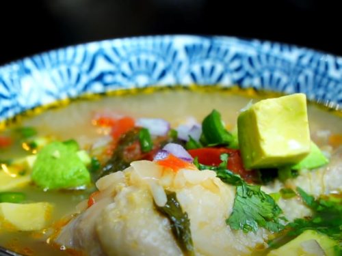 Easy Mexican Chicken and Rice Soup Recipe