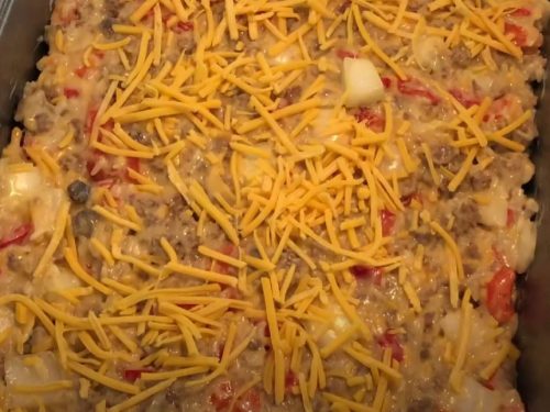 Easy Sausage and Rice Casserole Recipe