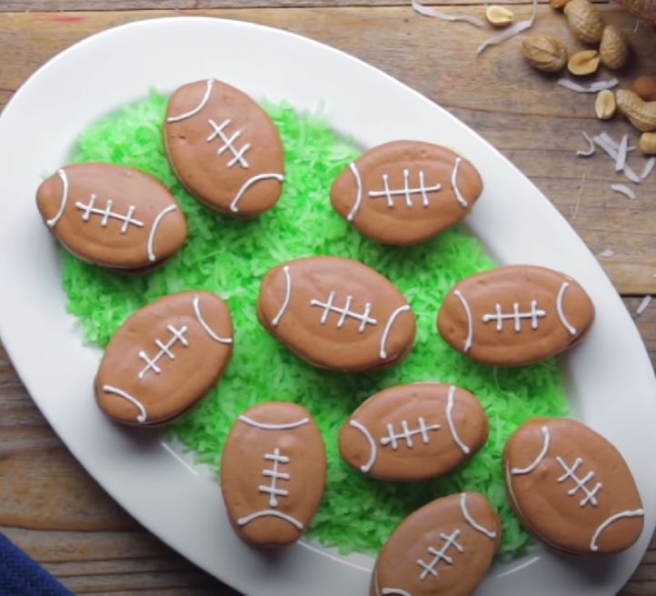 Football Macarons Recipe