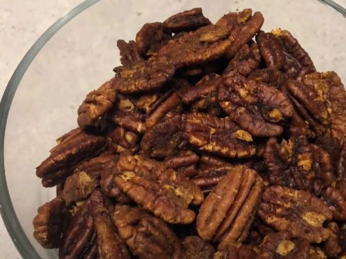 Ginger-Spiced Pecans Recipe