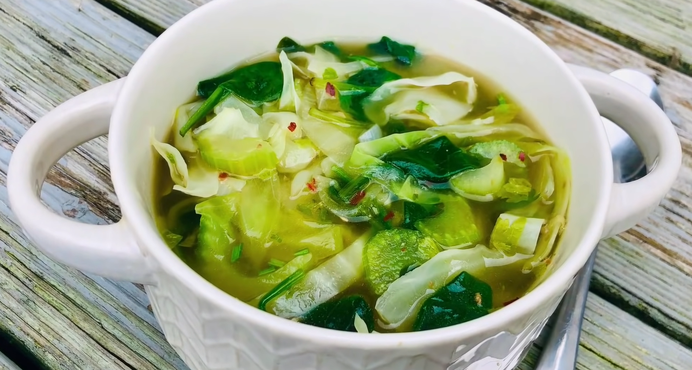 Gingered Cabbage Soup with Pork and Potatoes Recipe