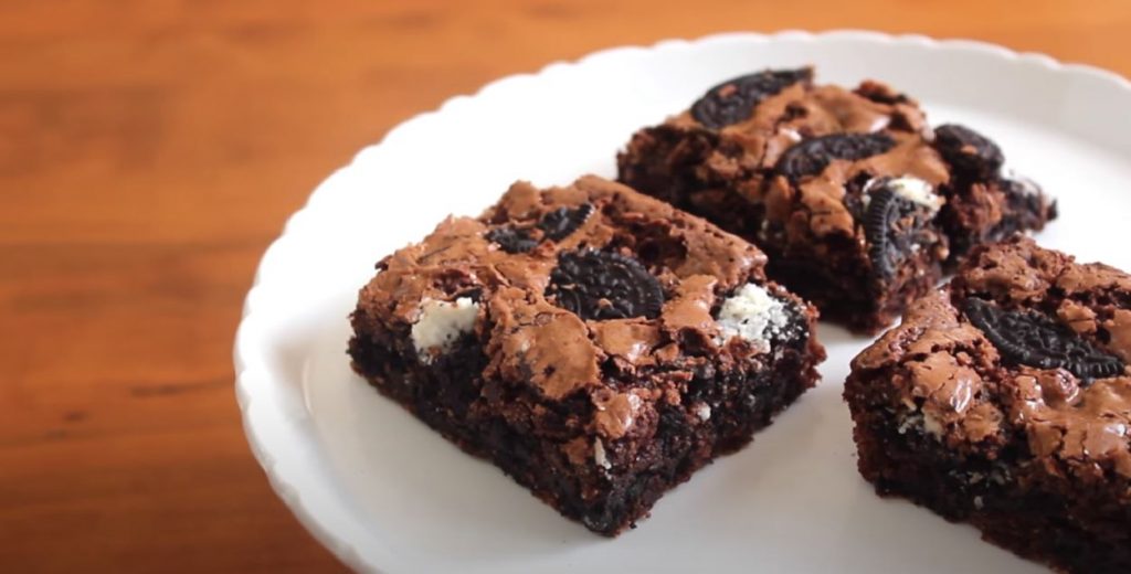 Gooey Oreo Brownies Recipe