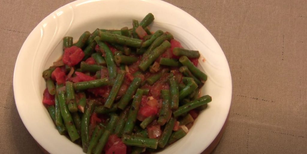 Green Beans with Cherry Tomatoes Recipe