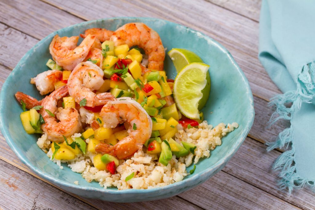 grilled shrimp with mango salsa recipe