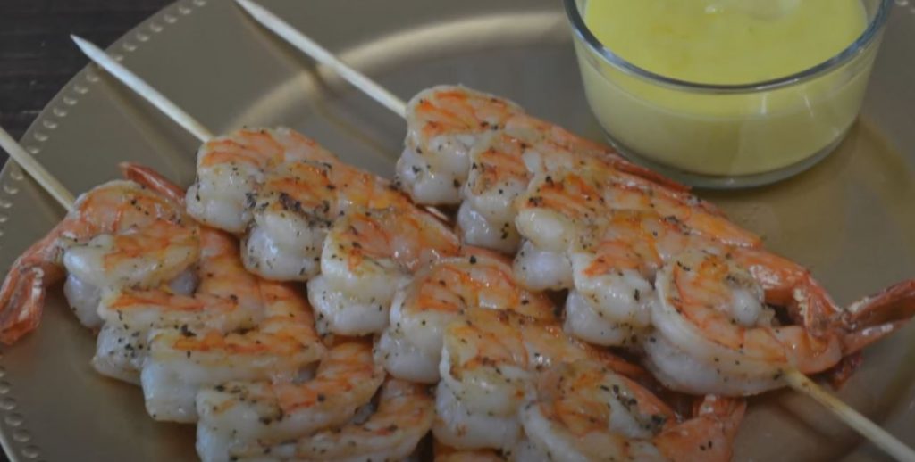 Grilled Shrimp with Orange Aioli Recipe