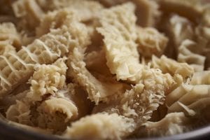 slices of honeycomb tripe