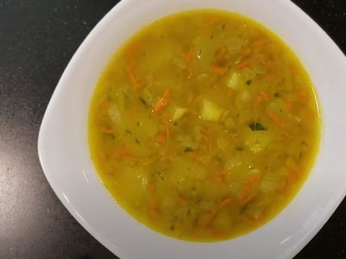 Indian Split-Pea and Vegetable Soup Recipe