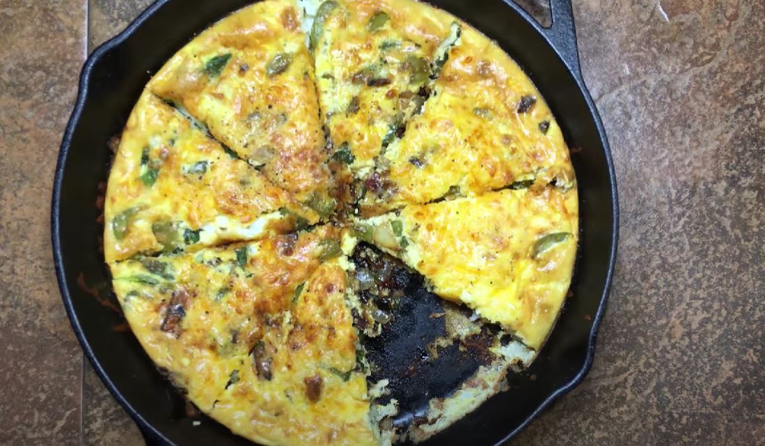 Sausage & Parmesan Quick Frittata Recipe, Main Dish