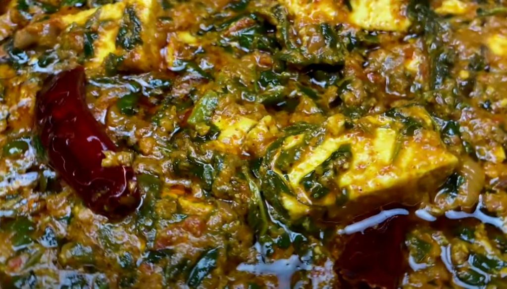 Methi Paneer Recipe