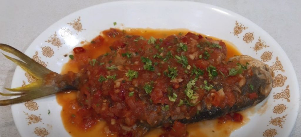 Pan-Fried Pompano with Tomato Caraway Glaze Recipe
