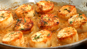 pan-seared-scallops-with-sweet-corn-and-chiles-recipe