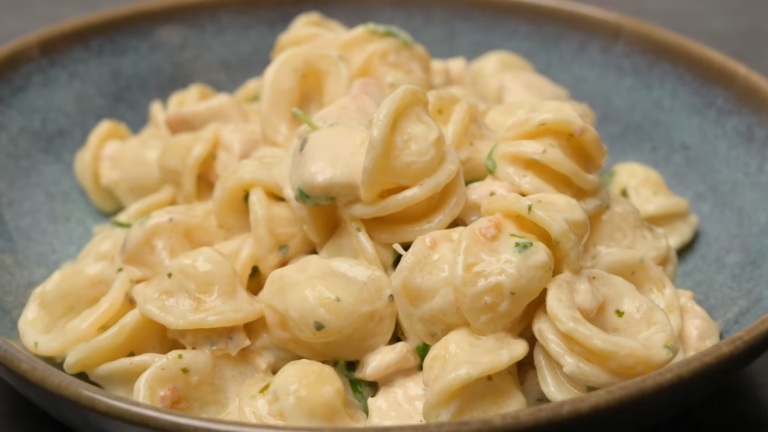 Pasta Shells with Boursin Sauce Recipe | Recipes.net