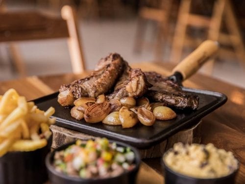 picanha steaks on a tray