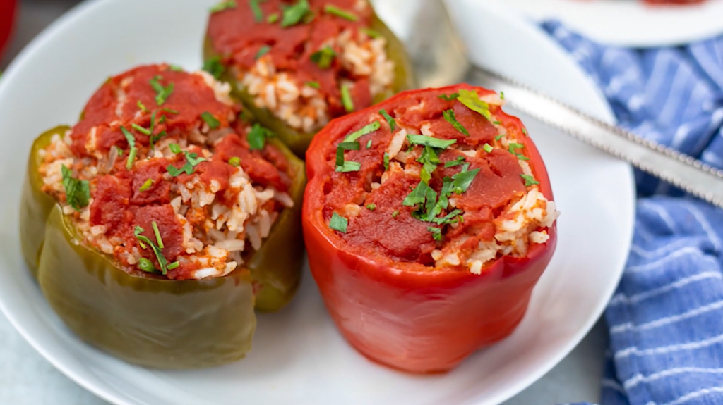 pressure-cooker-cajun-spiced-stuffed-peppers-recipe