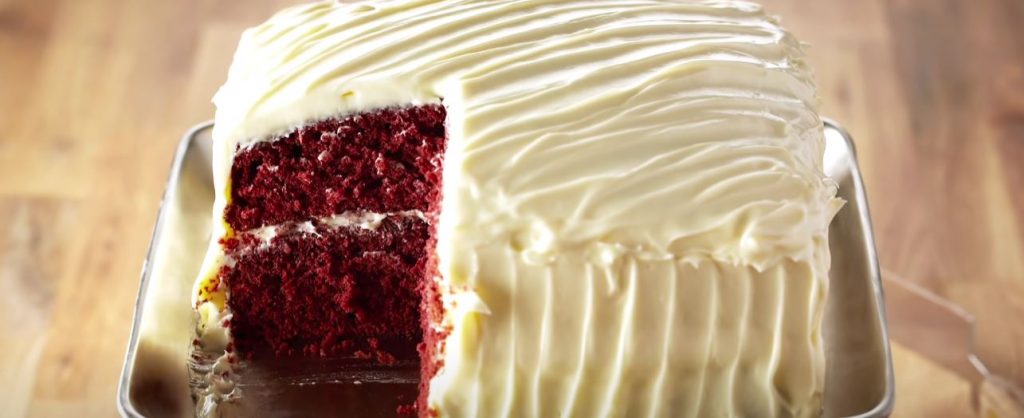 Red Velvet Cake with Cream Cheese Recipe