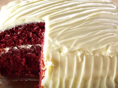 Red Velvet Cake with Cream Cheese Recipe