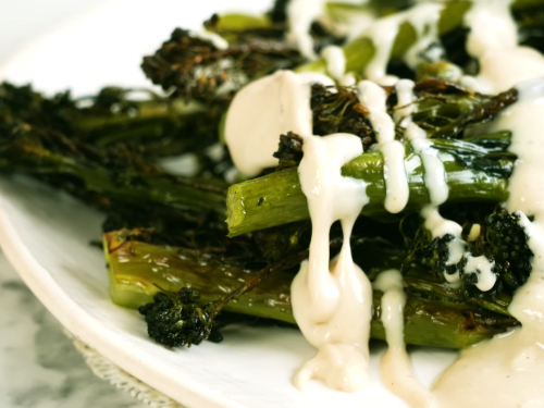 roasted-broccolini-with-creamy-mustard-sauce-recipe